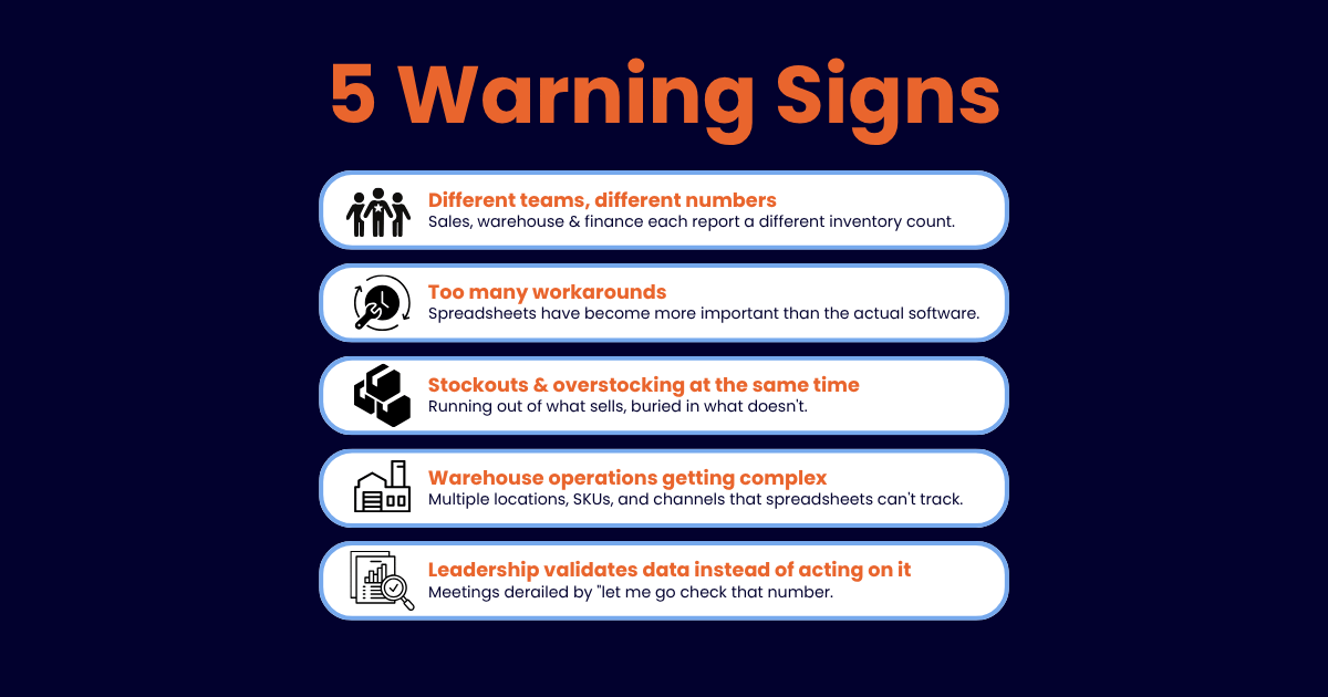 5 Warning signs